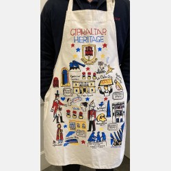 Gibraltar Heritage Apron  by Julia Gash